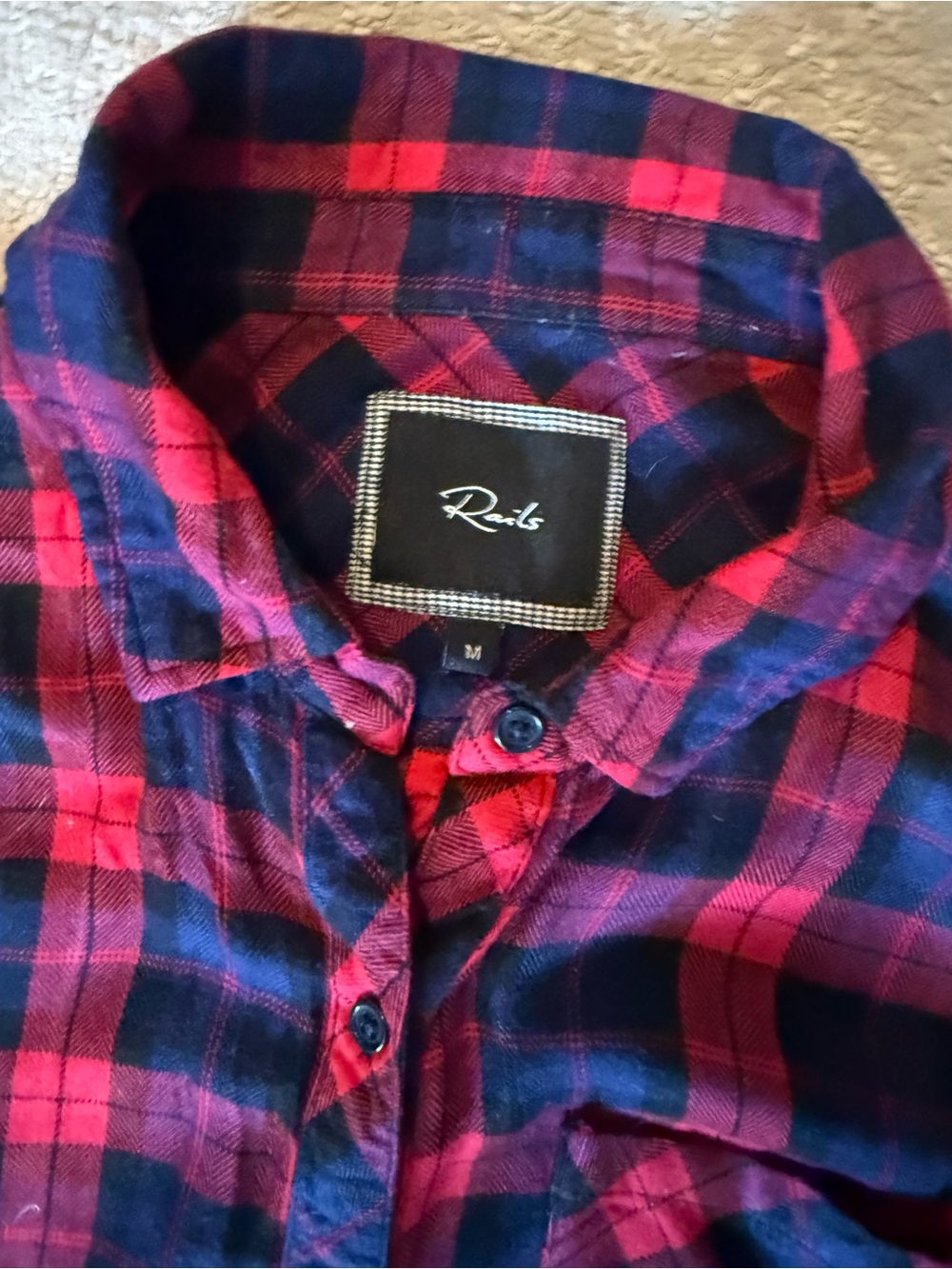 Rails Long Sleeve Button Down - Picture 2 of 6